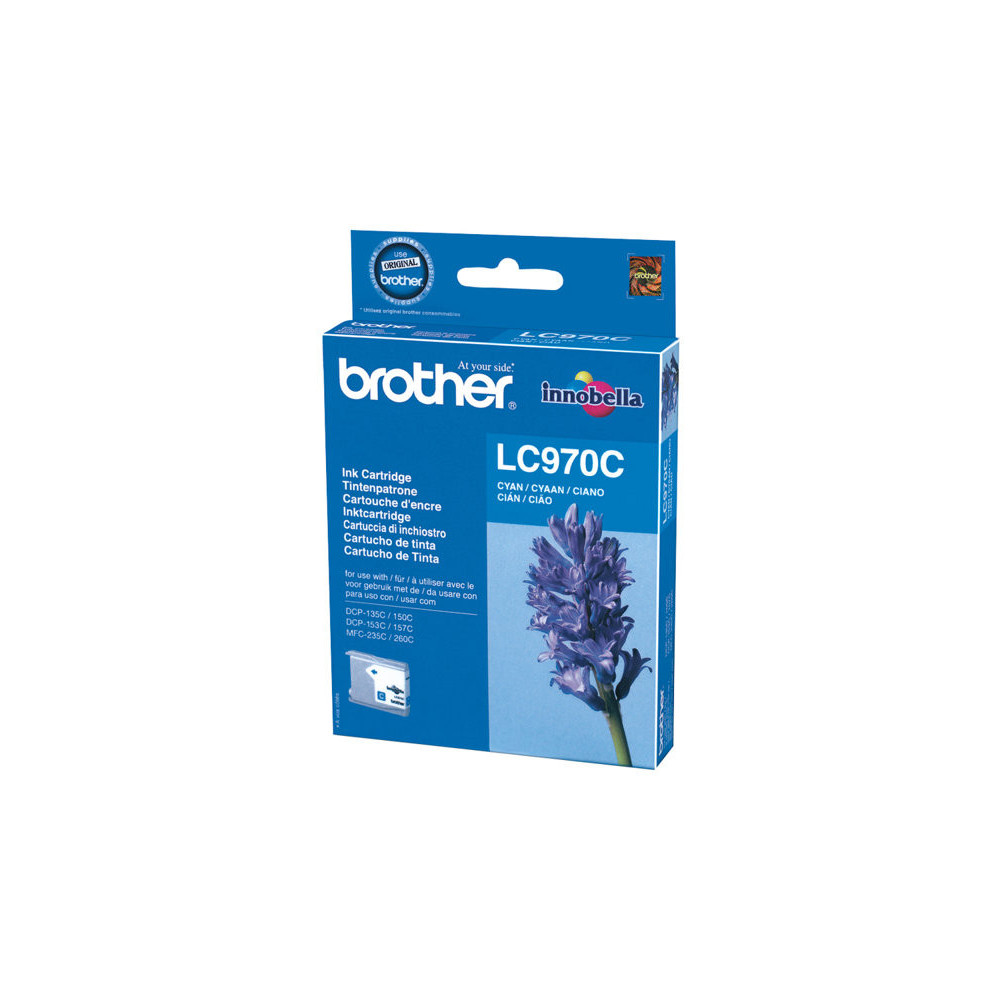 BROTHER CARTOUCHE ENCRE CYAN CAPA 300 PAGES DCP 135C / 150C / MFC 235C /260C