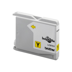 BROTHER LC-970 cartouche d encre jaune capacite standard 300 pages pack de 1