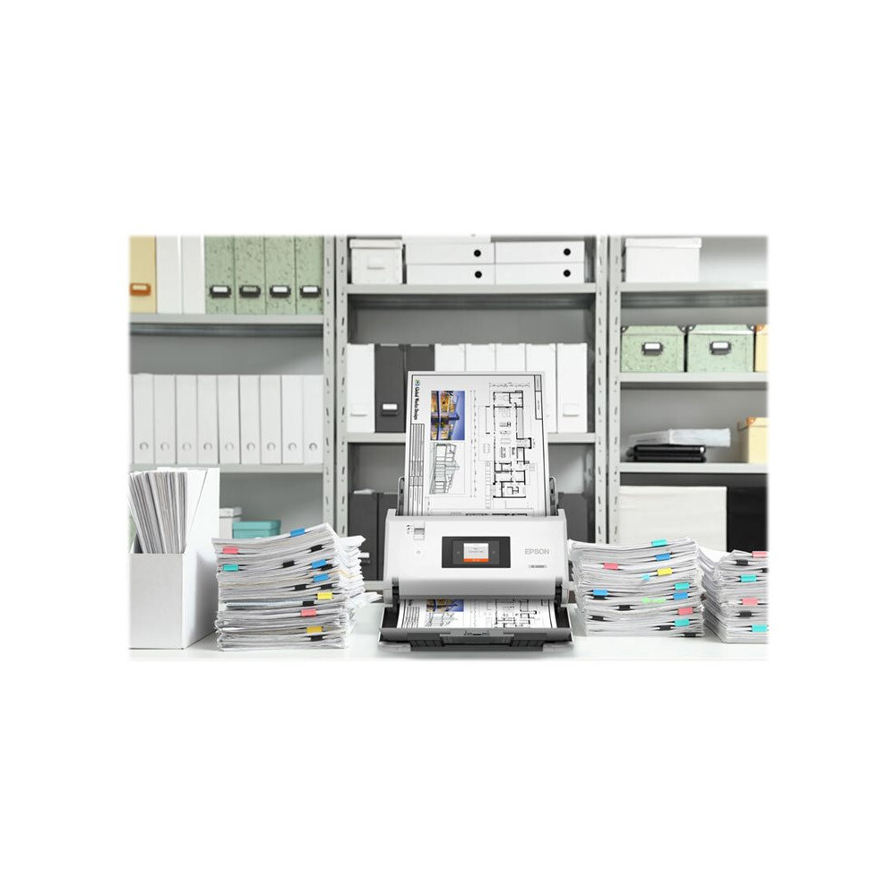 EPSON WorkForce DS-30000 Document scanner Contact Image Sensor CIS Duplex A3 600x600dpi 70ppm ADF 120sheets 30000scans/d USB 3.0