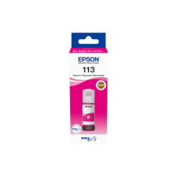 EPSON 2LB 113 EcoTank Pigment Magenta ink bottle