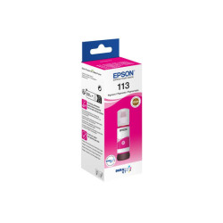 EPSON 2LB 113 EcoTank Pigment Magenta ink bottle