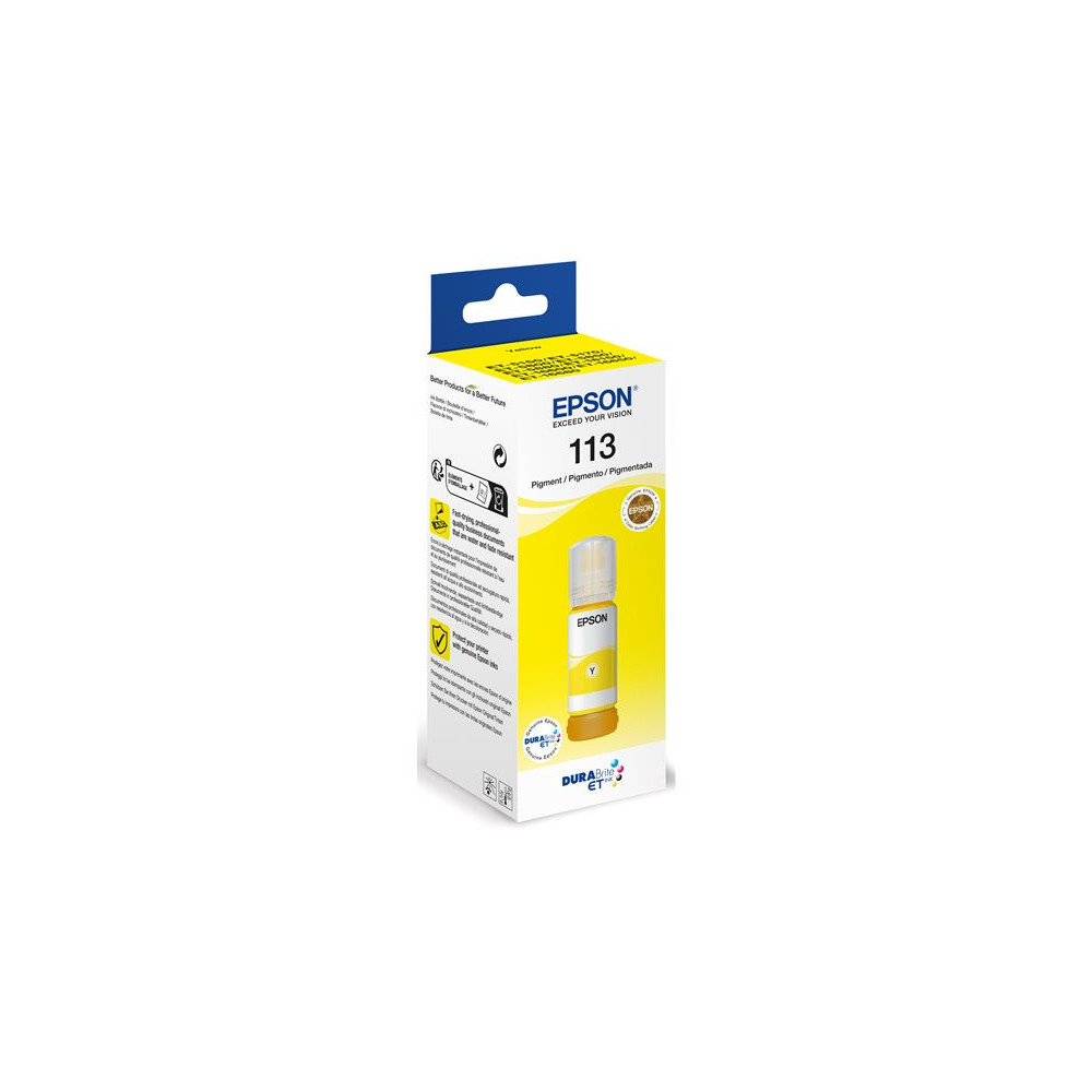 EPSON 6LB 113 EcoTank Pigment Yellow ink bottle redeal.fr