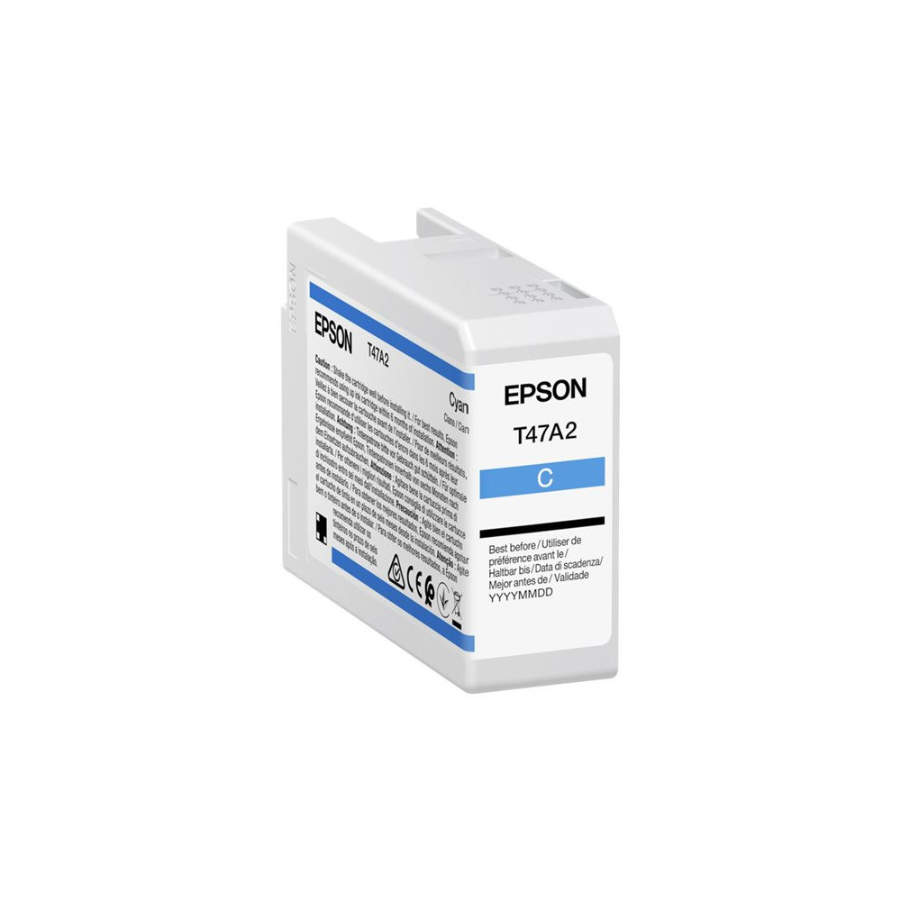 EPSON 4LB Singlepack Cyan T47A2 UltraChrome Pro 10 ink 50ml