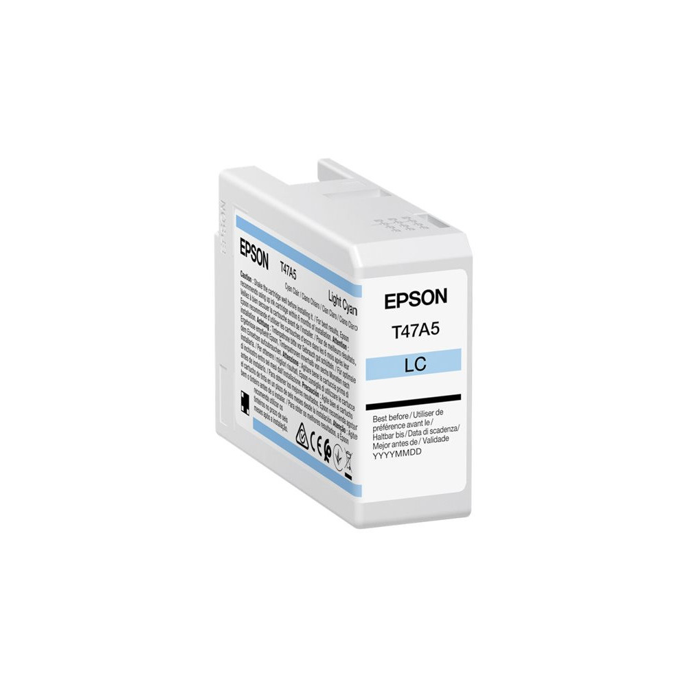 EPSON Singlepack Light Cyan T47A5 UltraChrome Pro 10 ink 50ml