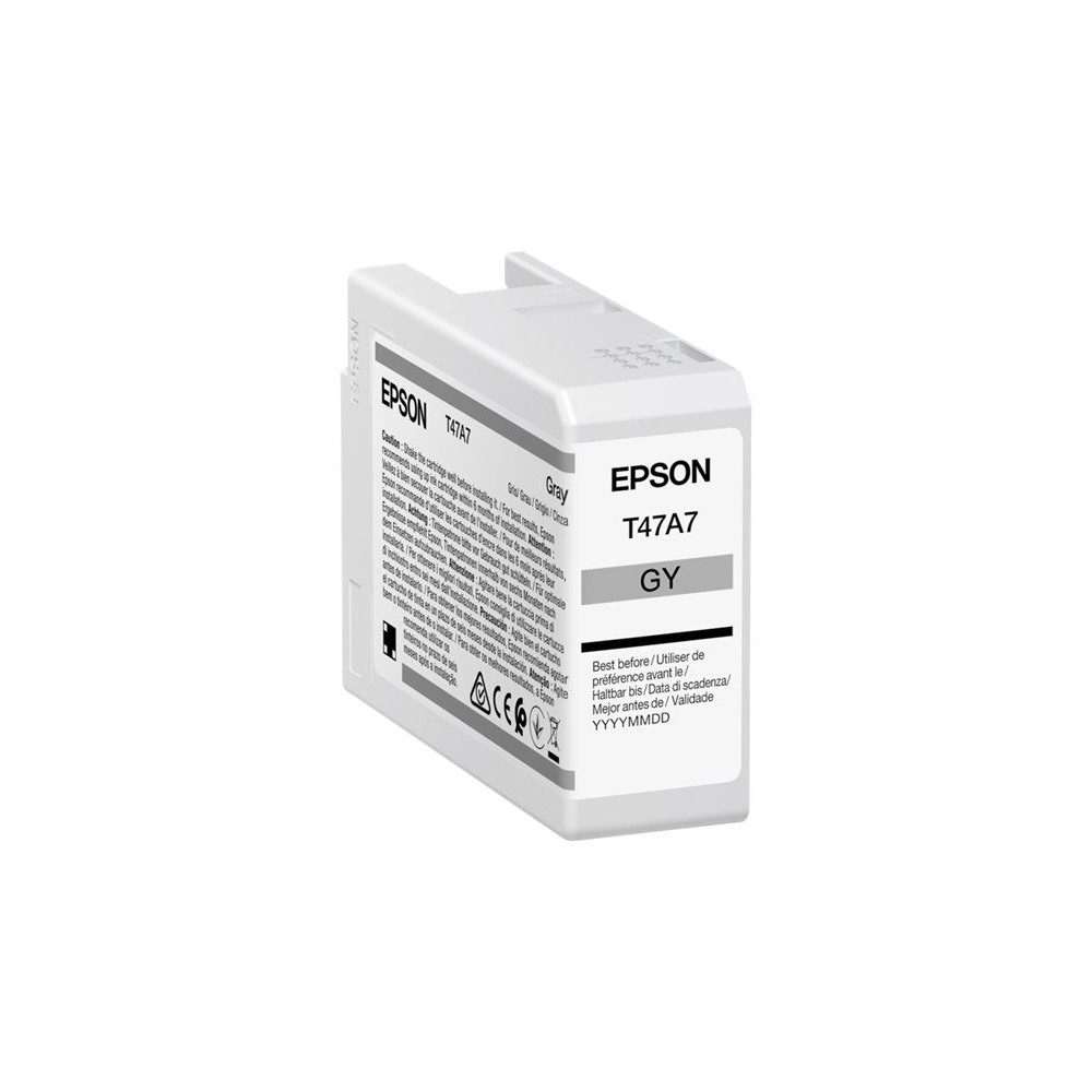 EPSON 5LB Singlepack Gray T47A7 UltraChrome Pro 10 ink 50ml