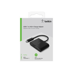 BELKIN Adaptateur USB-C VGA 60W noir