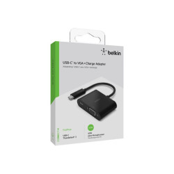 BELKIN Adaptateur USB-C VGA 60W noir