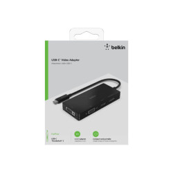 BELKIN Adaptateur USB-C vers HDMI DP DVI ou VGA