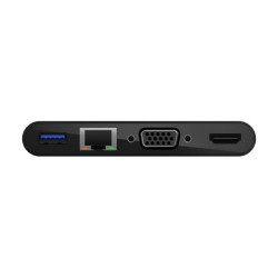 BELKIN Adaptateur Hub USB-C HDMI VGA RJ45 100w PD