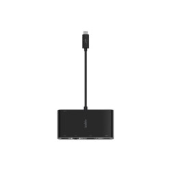 BELKIN Adaptateur Hub USB-C HDMI VGA RJ45 100w PD