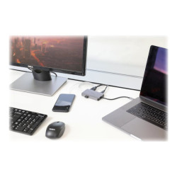 TARGUS USB-C Single Video 4K hdmi/VGA Dock 100W power pass through