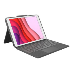 LOGITECH Combo Touch for iPad 7th & 8th generation - Graphite - Fra