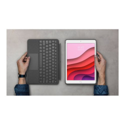 LOGITECH Combo Touch for iPad 7th & 8th generation - Graphite - Fra