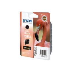 EPSON T0878 cartouche d encre noir mat capacité standard 11.4ml 1-pack blister sans alarme