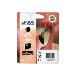 EPSON T0878 cartouche d encre noir mat capacité standard 11.4ml 1-pack blister sans alarme