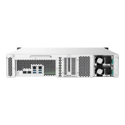 QNAP TS-1232PXU-RP-4G 12-Bay rackmount NAS AL324 4Go DDR4 UDIMM RAM SATA 6Gb/s 2x 10GbE SFP+ 2x 2.5GbE 1x PCIe Gen2 x2 slot 250W