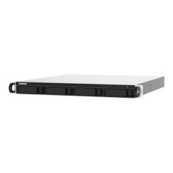 QNAP TS-432PXU-RP-2G 4-Bay rackmount NAS AL324 2Go DDR4 UDIMM RAM SATA 6Gb/s 2x 10GbE SFP+ 2x 2.5GbE 1x PCIe Gen2 x2 slot 250W