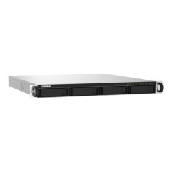 QNAP TS-432PXU-RP-2G 4-Bay rackmount NAS AL324 2Go DDR4 UDIMM RAM SATA 6Gb/s 2x 10GbE SFP+ 2x 2.5GbE 1x PCIe Gen2 x2 slot 250W
