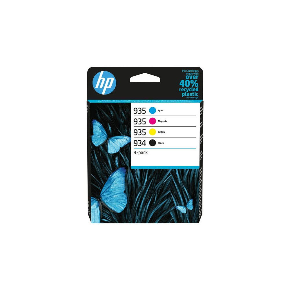 HP 934 Black 935 CMY Ink Cartridge 4-Pack