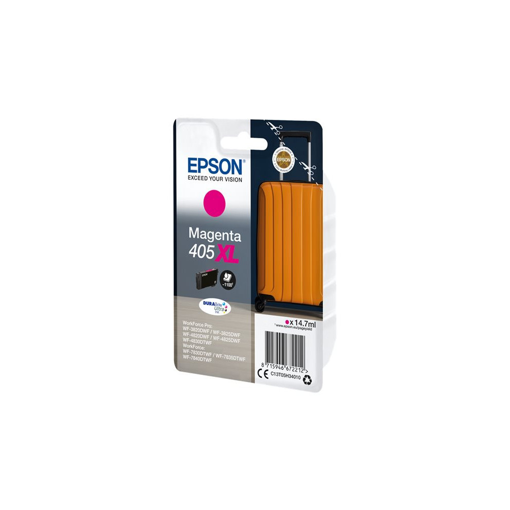 EPSON 2LB Singlepack Magenta 405XL DURABrite Ultra Ink w/s redeal.fr