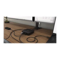 I-TEC USB-C Dual Display MST DS 2xDP 1xGLAN 3xUSB 3.1 2xUSB 2.0 1xUSB-C-DatA 1xAudio/Mic Jack 1x100W USB-C PD + Charger 112W