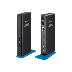 I-TEC USB 3.0/USB-C Dual HDMI Docking Station 2xHDMI 1xGLAN 2xUSB 3.0 4xUSB 2.0 1xAudio 1xMic