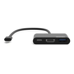 PORT DESIGNS Docking Mini Type C HDMI + USB3 + USB-C DP