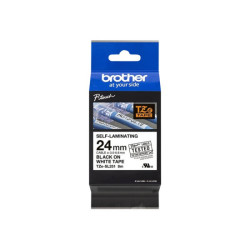 BROTHER TZeSL251 tape Black on White 24mm