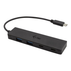 I-TEC USB-C Metal HUB 2xUSB 3.0 2xUSB-C 5Gbps without power adapter ideal for Notebook Ultrabook Tablet PC