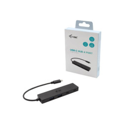 I-TEC USB-C Metal HUB 2xUSB 3.0 2xUSB-C 5Gbps without power adapter ideal for Notebook Ultrabook Tablet PC