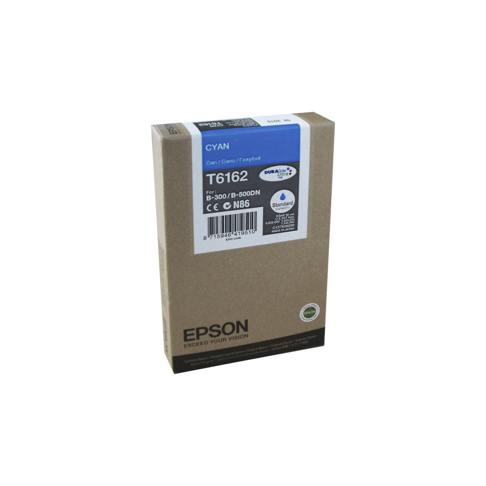 EPSON 1LB T6162 ink cartridge cyan standard capacity 53ml 1-pack