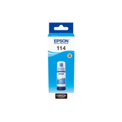 EPSON 1LB 114 EcoTank Cyan ink bottle