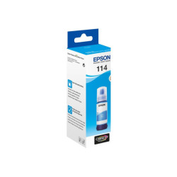 EPSON 1LB 114 EcoTank Cyan ink bottle