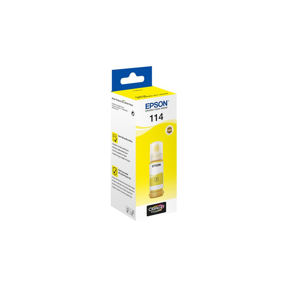 EPSON 1LB 114 EcoTank Yellow ink bottle