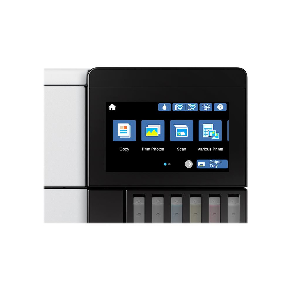 EPSON EcoTank ET-8500 MFP colour ink-jet refillable A4 16ppm print USB LAN USB host Wi-Fi white