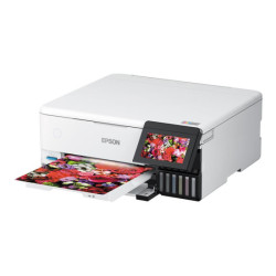 EPSON EcoTank ET-8500 MFP colour ink-jet refillable A4 16ppm print USB LAN USB host Wi-Fi white