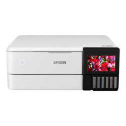 EPSON EcoTank ET-8500 MFP colour ink-jet refillable A4 16ppm print USB LAN USB host Wi-Fi white