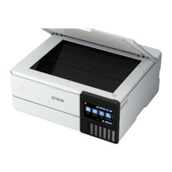 EPSON EcoTank ET-8500 MFP colour ink-jet refillable A4 16ppm print USB LAN USB host Wi-Fi white