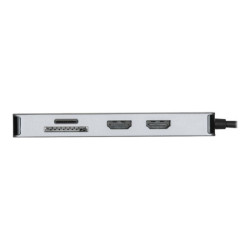 TARGUS USB-C Universal Dual HDMI 4K Docking Station with 100W Power Delivery Pass-Thru