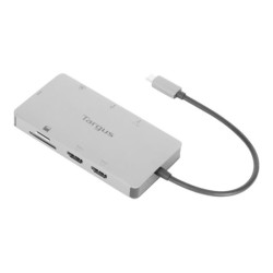 TARGUS USB-C Universal Dual HDMI 4K Docking Station with 100W Power Delivery Pass-Thru