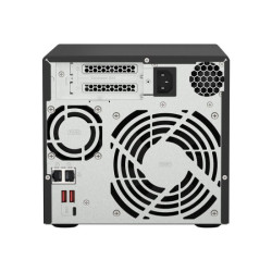 QNAP TS-473A-8G NAS AMD Ryzen Embedded V1500B 8Go SO-DIMM DDR4 4x 2.5/3.5inch SATA 6Gbps 2x M.2 2280 NVMe PCIe Gen3 x1 slots