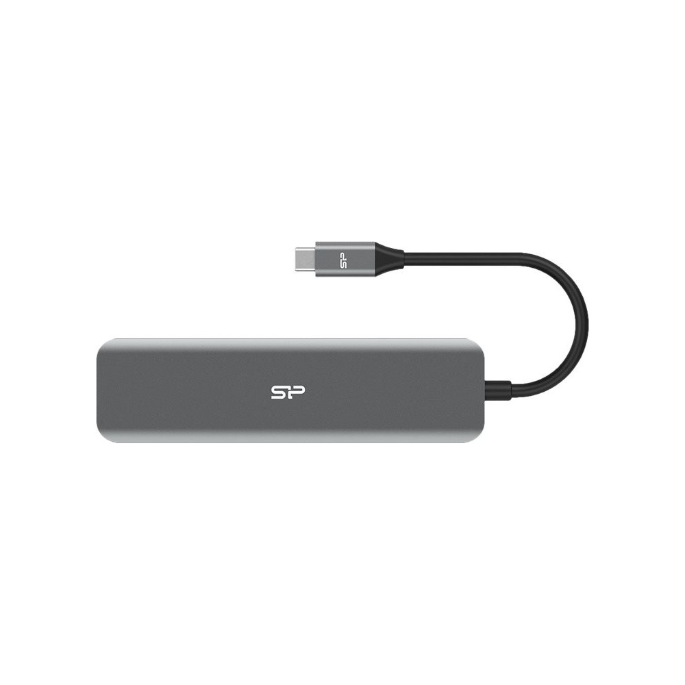 SILICON POWER Boost SU20 Docking station 7in1 USB USB-C HDMI SD card
