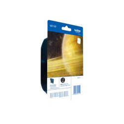 BROTHER LC-1100 cartouche d encre noir capacité standard 9.5ml 450 pages pack de 1
