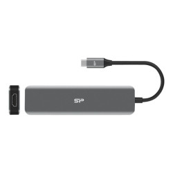 SILICON POWER Boost SU20 Docking station 7in1 USB USB-C HDMI SD card