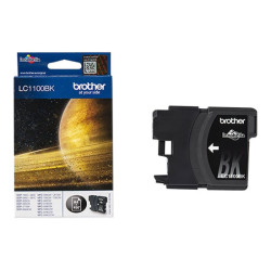 BROTHER LC-1100 cartouche d encre noir capacité standard 9.5ml 450 pages pack de 1