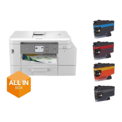 BROTHER MFC-J4540DWXL MFP colour ink-jet A4 13ppmcopy 20ppm print 150 sheets 14.4 Kbps USB 2.0 LAN Wi-Fi NFC
