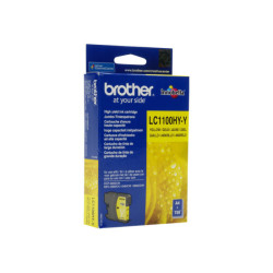 BROTHER LC-1100 cartouche d encre jaune haute capacité 16ml 750 pages pack de 1