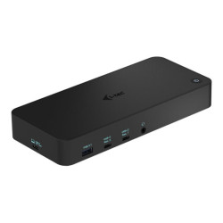 I-TEC USB 3.0/USB-C/Thunderbolt 3x 4K Docking Station 3xHDMI 2xDP GLAN 2xUSB-C 2xUSB 3.0 3.5mm Combo Audio/Mic PD 100W