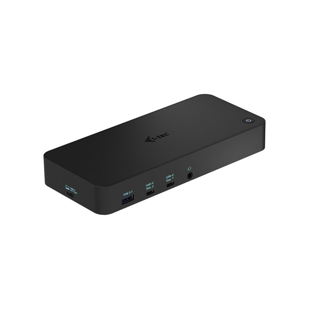 I-TEC USB 3.0/USB-C/Thunderbolt 3x 4K Docking Station 3xHDMI 2xDP GLAN 2xUSB-C 2xUSB 3.0 3.5mm Combo Audio/Mic PD 100W