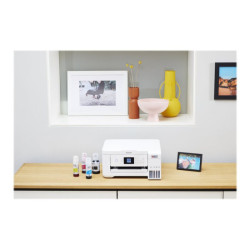 EPSON EcoTank ET-2856 MFP colour ink-jet refillable A4 10.5ppm print 100 sheets USB Wi-Fi white